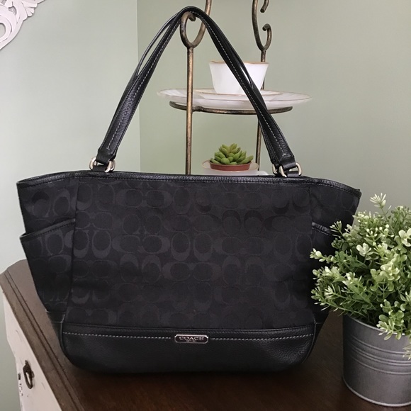 Coach Handbags - Coach Park Signature Carrie Tote